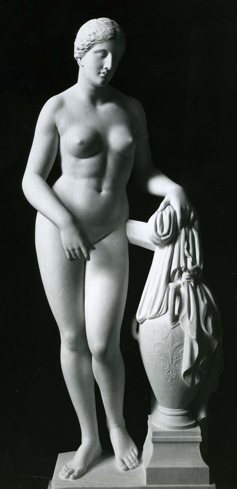 A nude marble sculpture of, Aphrodite of Cnidus